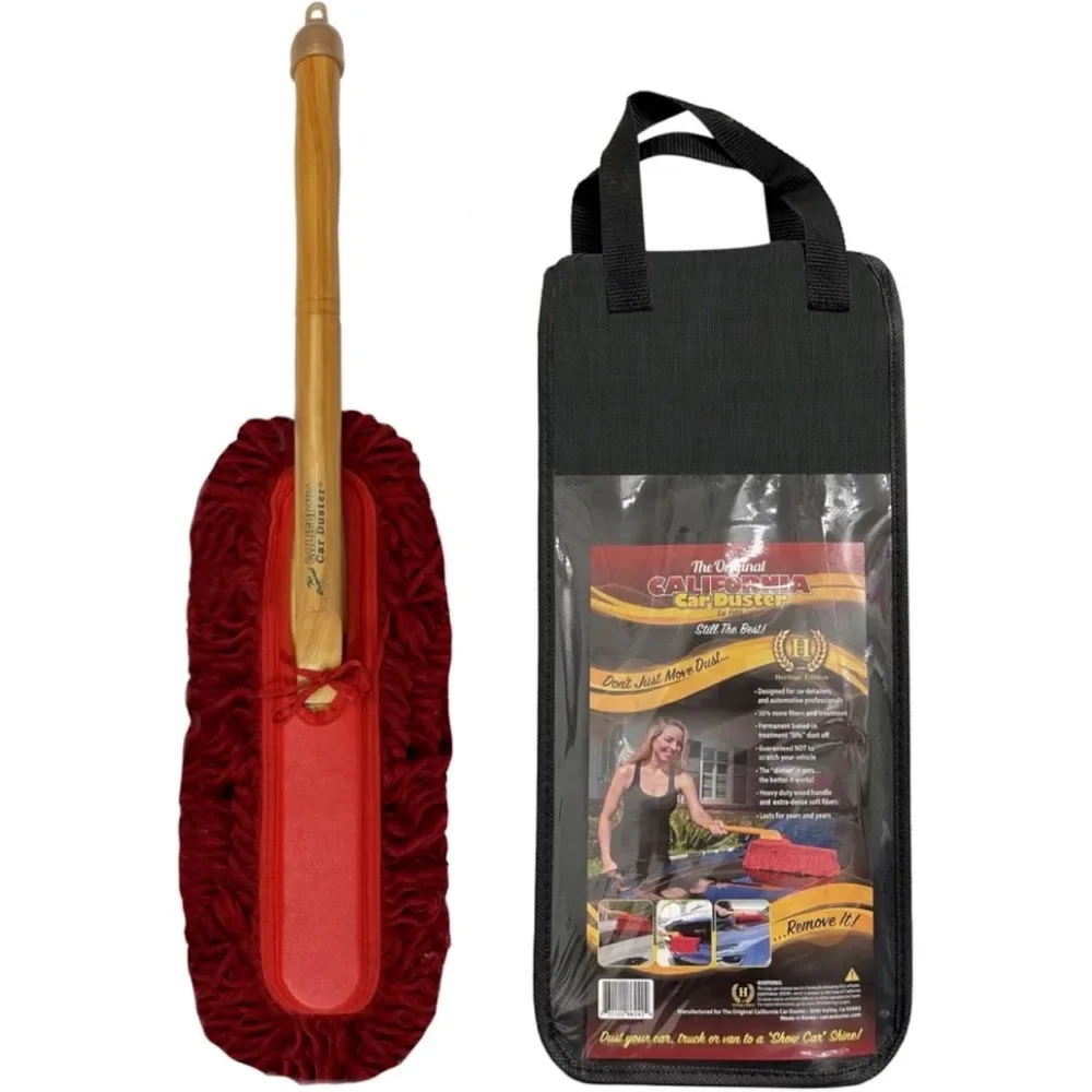 California Car Duster Wood Handle Cotton Mop Red
California Car Duster Wood Handle Cotton Mop Red