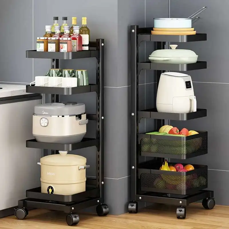 Storage Rack Trolley Multi-layer Adjustable Mobile Vegetable Trolley Cart Storage Carellino Con Rotelle Restaurant Furiture
Storage Rack Trolley Multi-layer Adjustable Mobile Vegetable Trolley Cart Storage Carellino Con Rotelle Restaurant Furiture