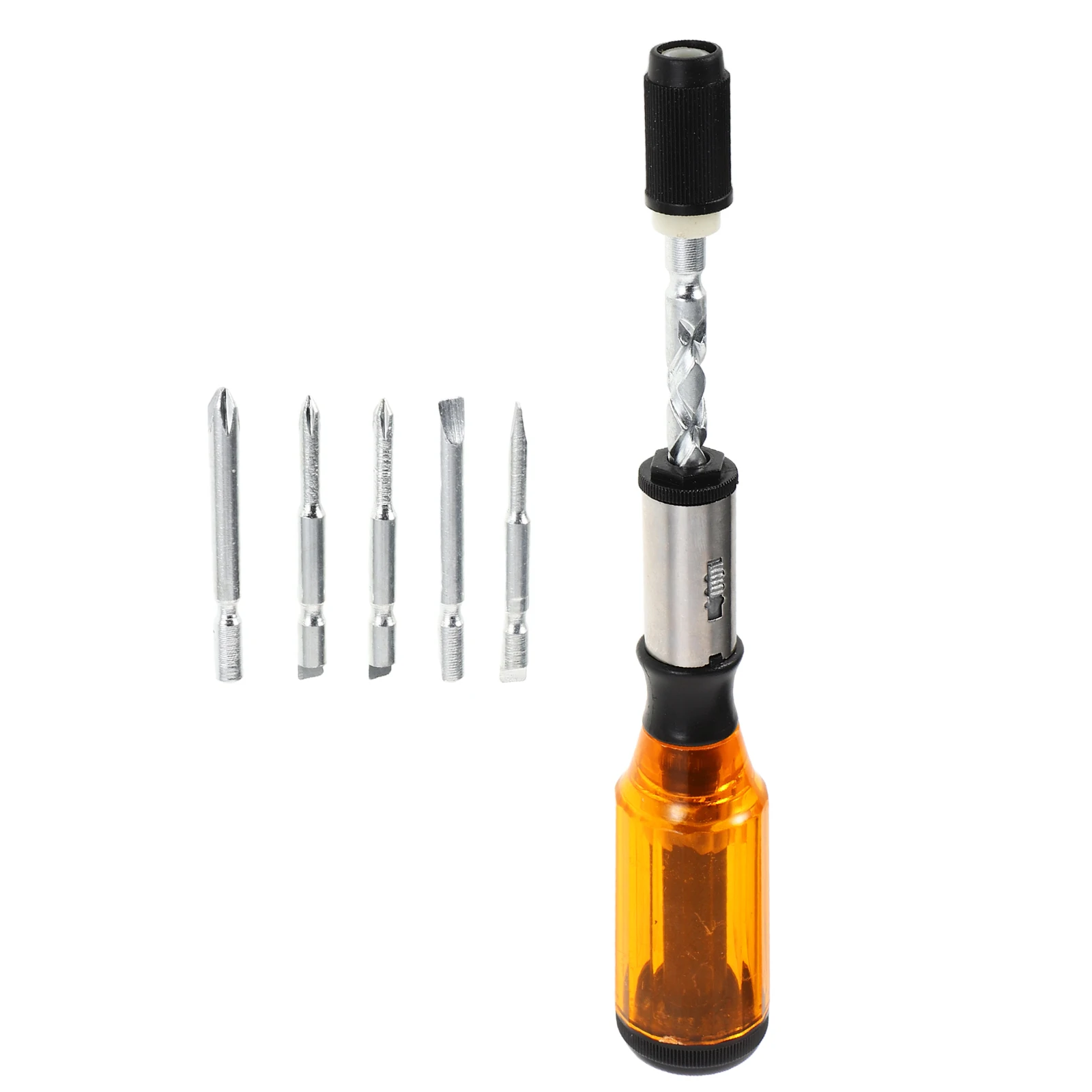 Screwdriver Push Pull Ratchet Adjustable Carbon Steel Hand Pressing Rotating Spiral Tool Semiautomatic Durable Professional
Screwdriver Push Pull Ratchet Adjustable Carbon Steel Hand Pressing Rotating Spiral Tool Semiautomatic Durable Professional