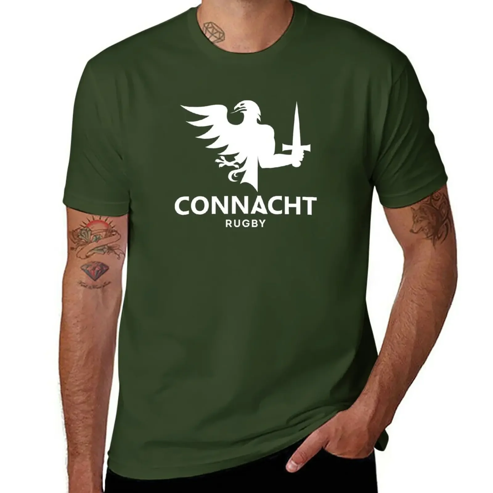 Connacht Rugby in White T-Shirt customs customs design your own mens funny t shirts
Connacht Rugby in White T-Shirt customs customs design your own mens funny t shirts