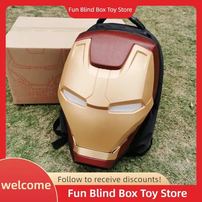 2025 Marvel Iron Man Motorcycle Bag Cartoon Light Up Cool Backpack Adult Travel Backpack Animation Large Capacity Surprise Gift
2025 Marvel Iron Man Motorcycle Bag Cartoon Light Up Cool Backpack Adult Travel Backpack Animation Large Capacity Surprise Gift