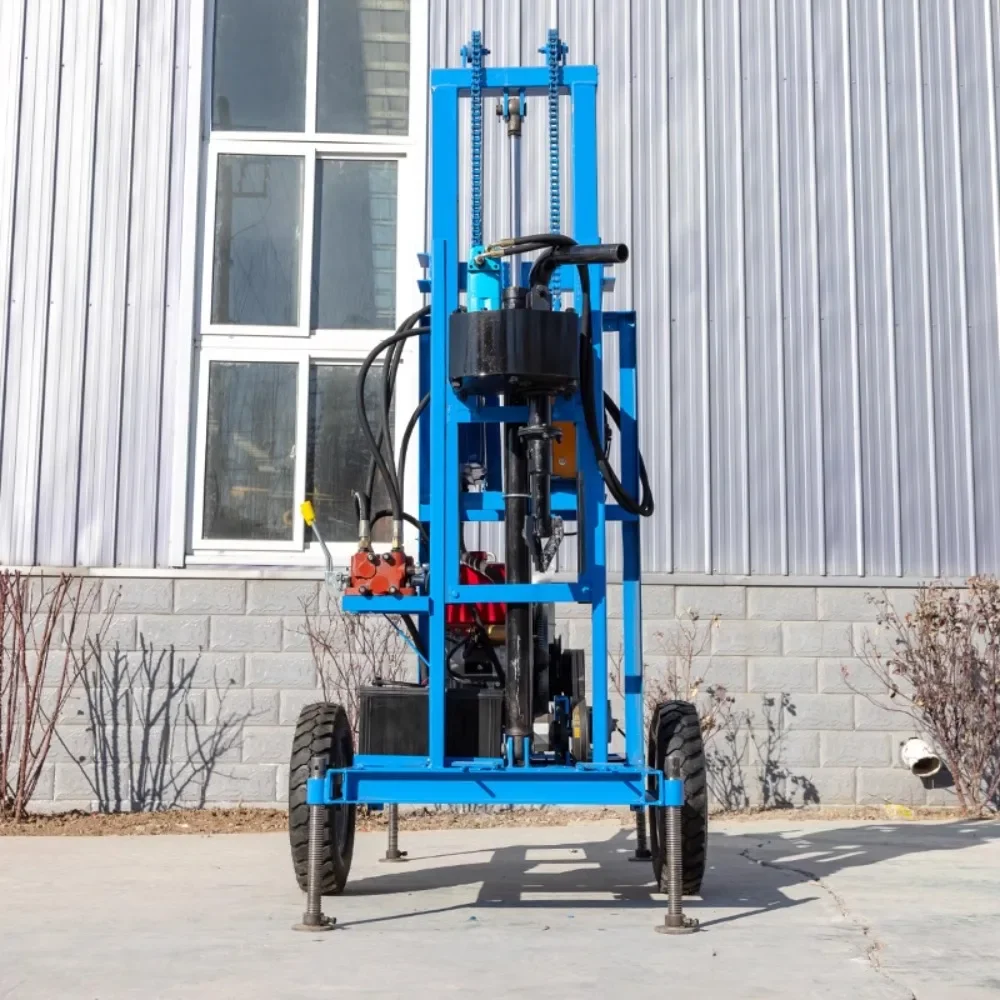 Small electric diesel household drilling machine equipment agricultural deep digging well tools
Small electric diesel household drilling machine equipment agricultural deep digging well tools