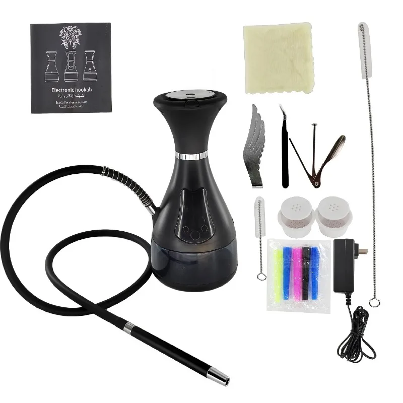 2025 Electric Portable Stainless Acrylic Hookah Electric Shisha Hookah Set High Quality Shisha with LED Display
2025 Electric Portable Stainless Acrylic Hookah Electric Shisha Hookah Set High Quality Shisha with LED Display