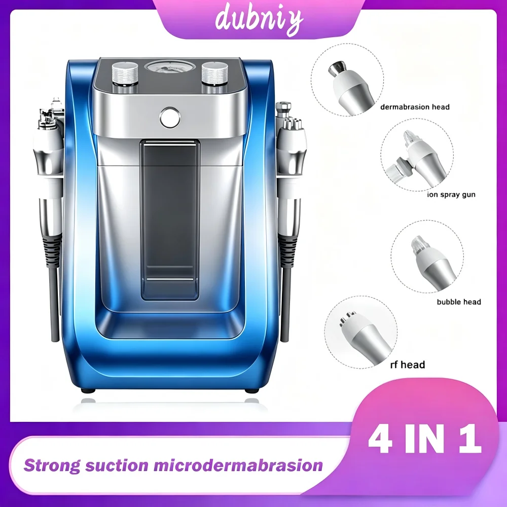 Multifunction 4 in 1 Strong Suction Hydroexfoliator Microdermabrasion Machine/Vacuum Blackheads Remover Beauty Salon Equipment
Multifunction 4 in 1 Strong Suction Hydroexfoliator Microdermabrasion Machine/Vacuum Blackheads Remover Beauty Salon Equipment