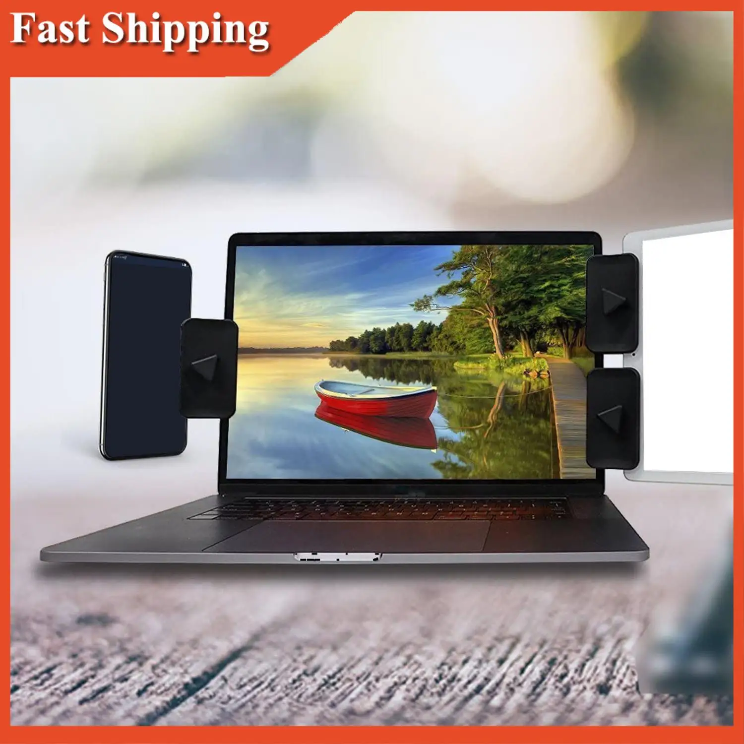 Efficient Triple Monitor Display Clip Laptop Side Mount Tablet Phone Connects Bracket Holder For Ipad Multi Screen Support 3Pcs
Efficient Triple Monitor Display Clip Laptop Side Mount Tablet Phone Connects Bracket Holder For Ipad Multi Screen Support 3Pcs