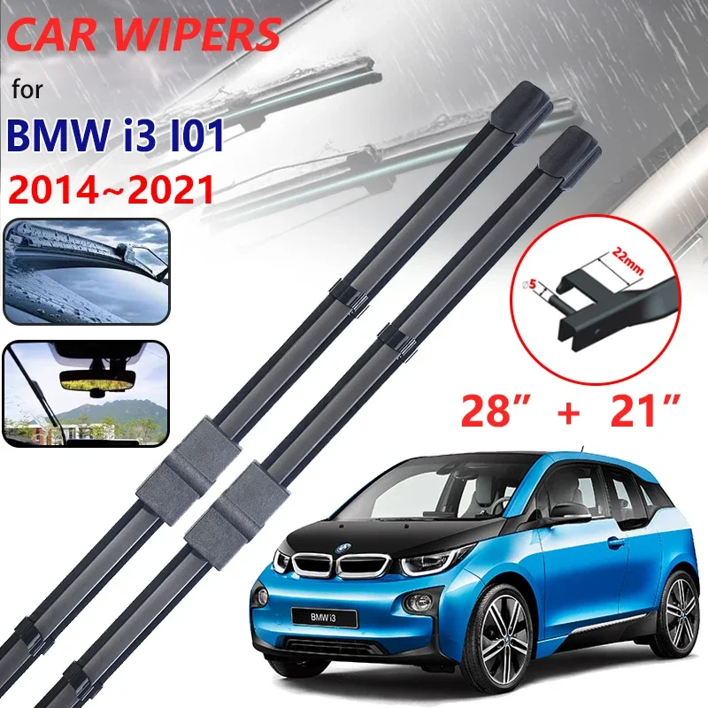Car Wiper Blades for BMW i3 101 Accessories 2014~2021 2020 2019 2018 2017 2016 Auto Blades Rubber Front Window Windshield Wipers
Car Wiper Blades for BMW i3 101 Accessories 2014~2021 2020 2019 2018 2017 2016 Auto Blades Rubber Front Window Windshield Wipers