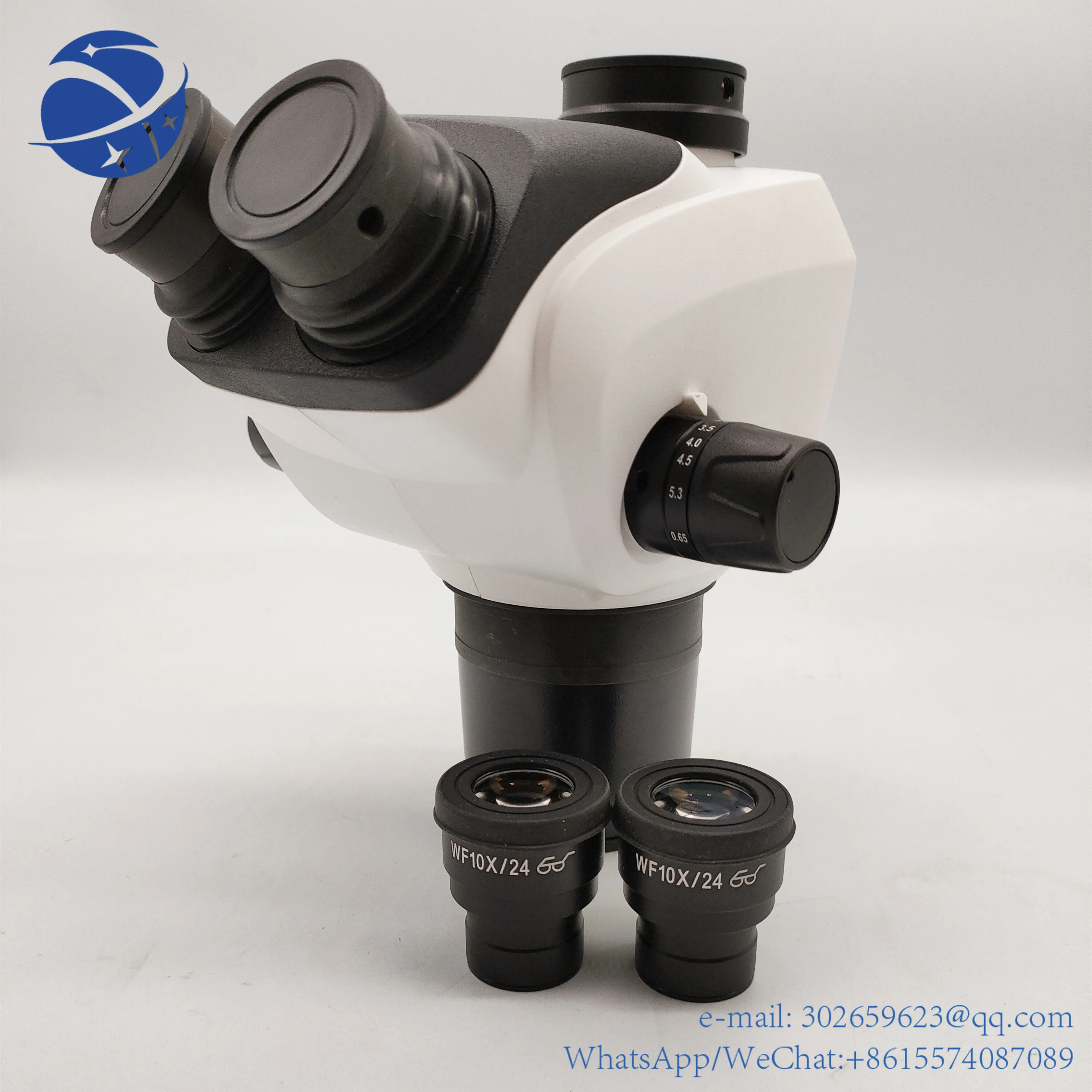 yyhc Scientific SZN81 6.5x-53x Simul-Focal Trinocular Zoom stereo microscope /Microscope head accessories
yyhc Scientific SZN81 6.5x-53x Simul-Focal Trinocular Zoom stereo microscope /Microscope head accessories