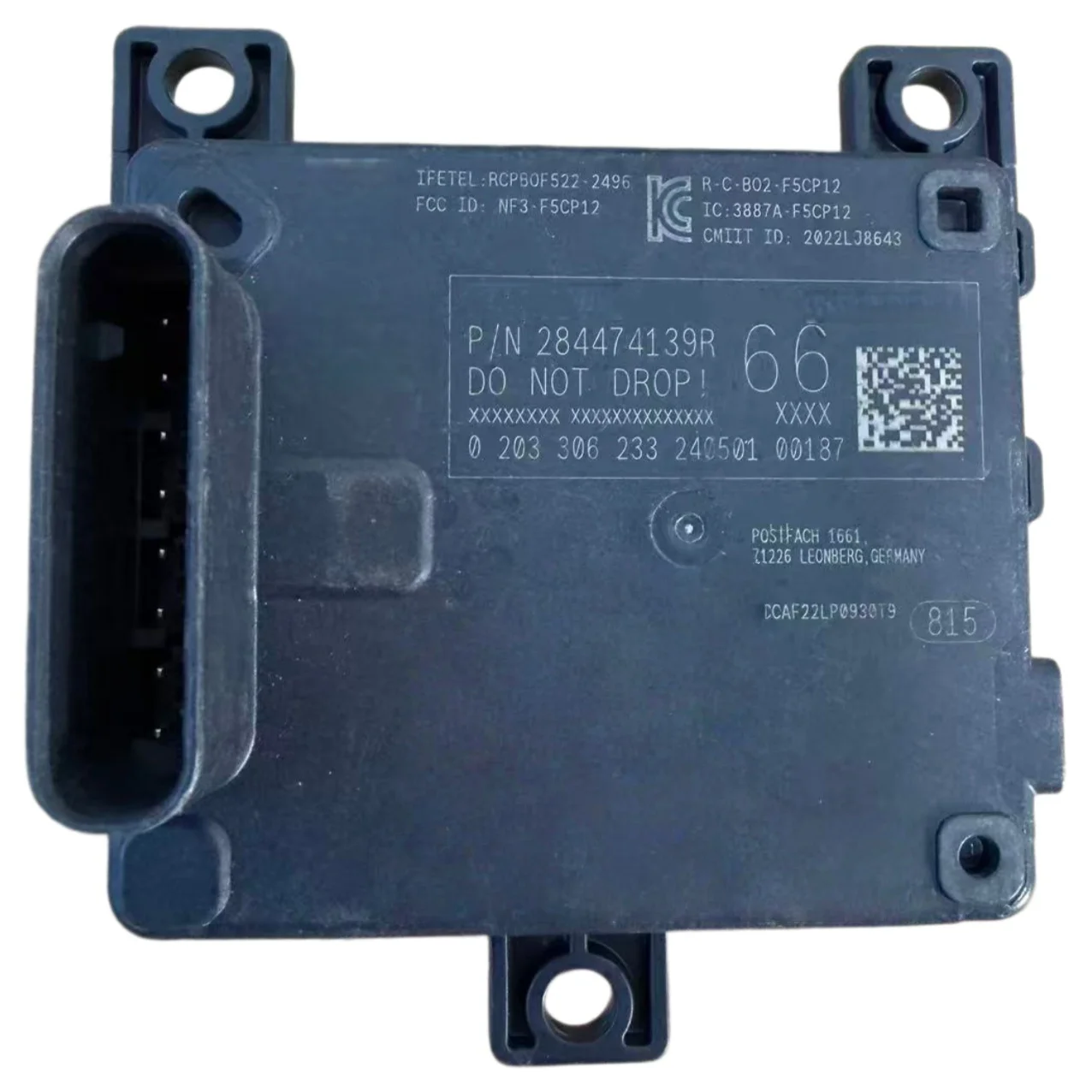 284474139R 28447-4139R Cruise Distance Control Sensor Radar Module For Renault
284474139R 28447-4139R Cruise Distance Control Sensor Radar Module For Renault