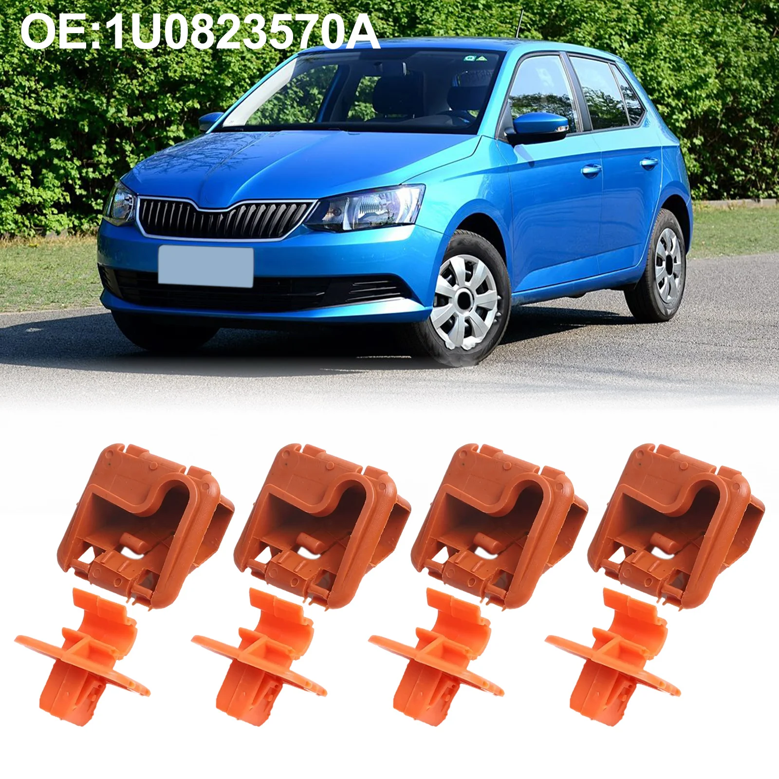 4pcs Engine Cover Rod Clamp Clip Frame Holder Bonnet For Skoda For Fabia For Octavia 1U0823570A Accessories For Vehicle
4pcs Engine Cover Rod Clamp Clip Frame Holder Bonnet For Skoda For Fabia For Octavia 1U0823570A Accessories For Vehicle