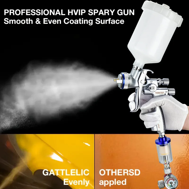 Трансграничный хит продаж, пистолет-распылитель 1000B, 1,3 мм/1,7 мм, с регулятором давления, набор масло-водоотделителей, красковой пистолет
Трансграничный хит продаж, пистолет-распылитель 1000B, 1,3 мм/1,7 мм, с регулятором давления, набор масло-водоотделителей, красковой пистолет