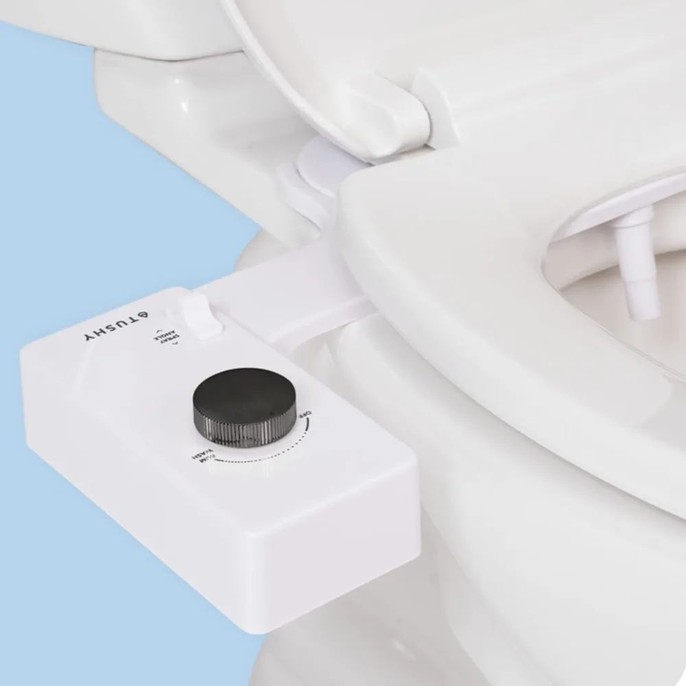 Classic 3.0 Bidet Toilet Seat Attachment - A Non-Electric Self Cleaning Water Sprayer with Adjustable Water Pressure Nozzle, An
Classic 3.0 Bidet Toilet Seat Attachment - A Non-Electric Self Cleaning Water Sprayer with Adjustable Water Pressure Nozzle, An