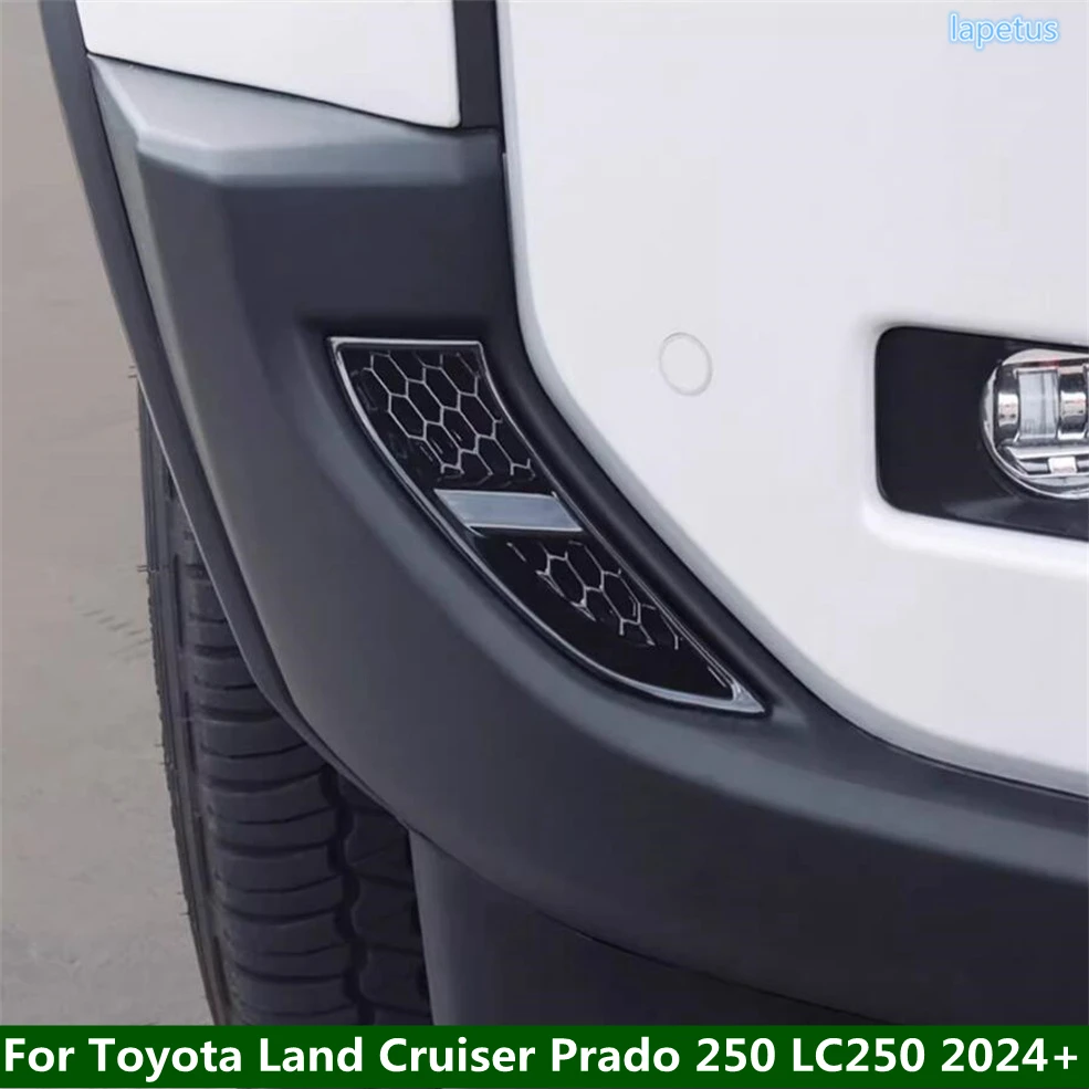 Car Style Front Fog Lamp Frame Air Inlet Light Cover Accessories Sticker Trim For Toyota Land Cruiser Prado 250 LC250 2024 2025
Car Style Front Fog Lamp Frame Air Inlet Light Cover Accessories Sticker Trim For Toyota Land Cruiser Prado 250 LC250 2024 2025