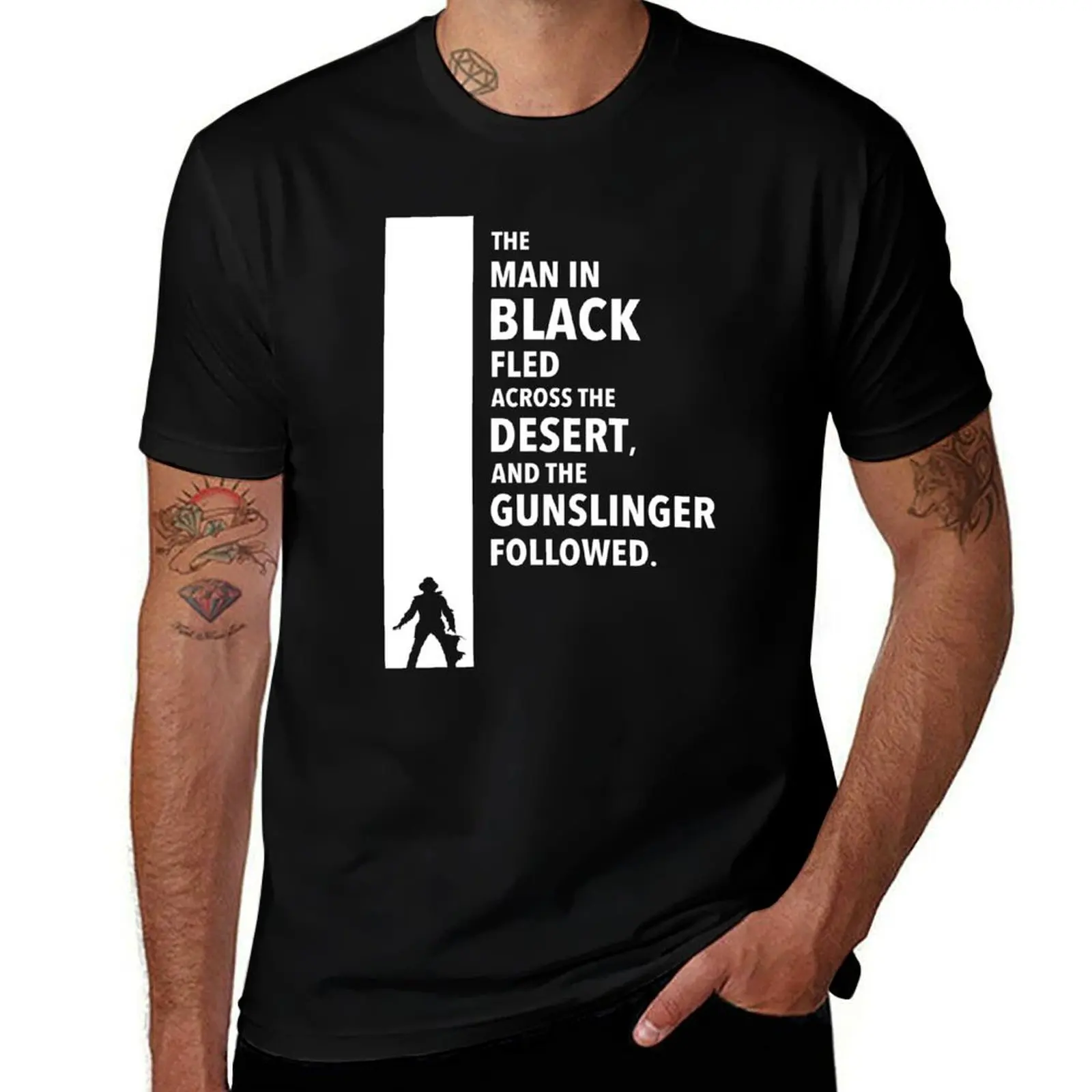 The Dark Tower - Desert white T-Shirt baggy shirts summer top anime figures boys animal print black t shirts for men
The Dark Tower - Desert white T-Shirt baggy shirts summer top anime figures boys animal print black t shirts for men