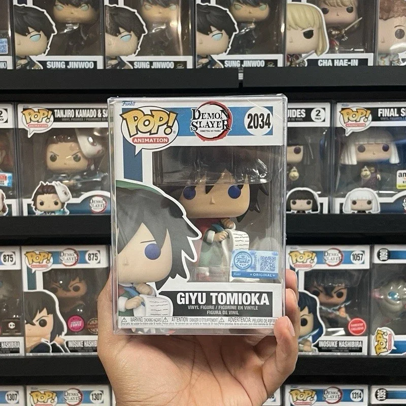 Genuine Demon Slayer Giyu Tomioka Anime Action Figure Funko Pop Vinyl Sculpture Doll Limited Edition Hobby Collect Gifts Toys
Genuine Demon Slayer Giyu Tomioka Anime Action Figure Funko Pop Vinyl Sculpture Doll Limited Edition Hobby Collect Gifts Toys