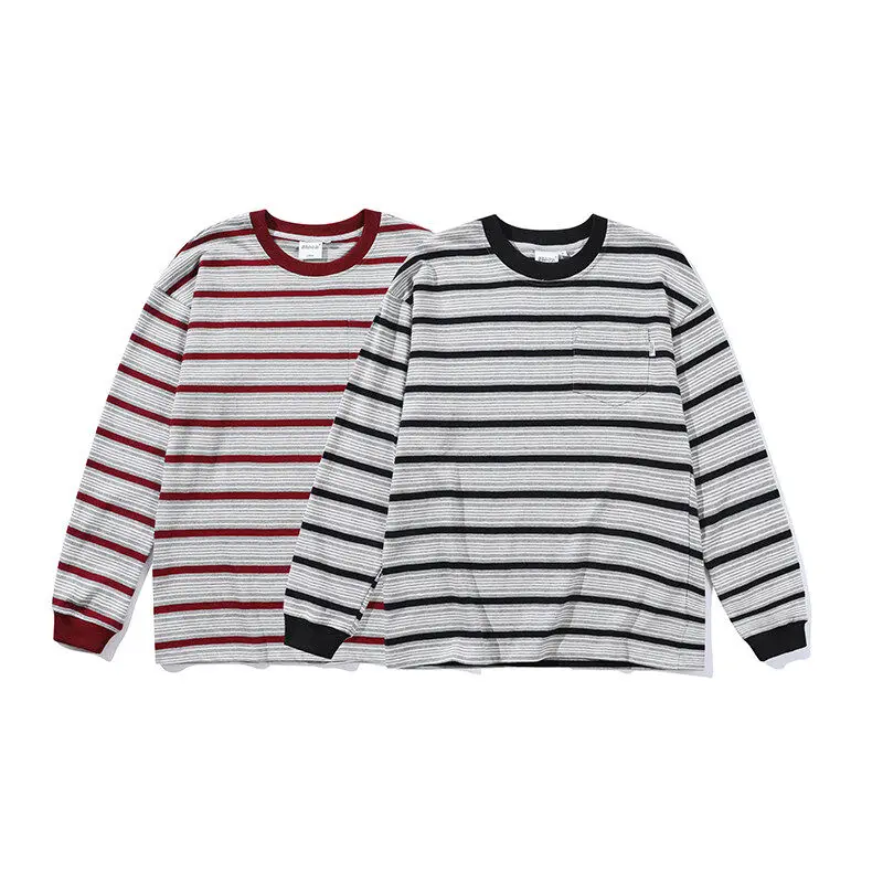 Kapital VINTAGE Japanese Retro Striped Sweatirt Loose Long Sve round Ne Pure Cotton y T-irt Casual Youth Faion
Kapital VINTAGE Japanese Retro Striped Sweatirt Loose Long Sve round Ne Pure Cotton y T-irt Casual Youth Faion