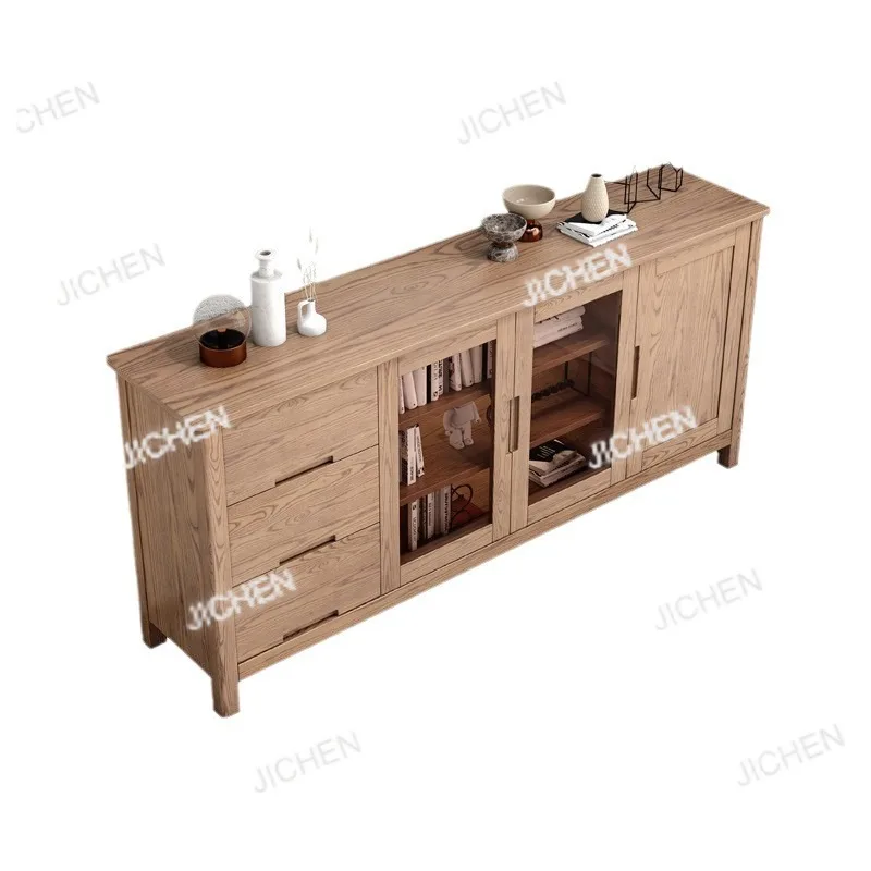 Nordic Solid Wood Locker Living Room Storage Cabinet Modern Simple Ash Wood 1.8 Meters with Door Tea Cabinet Dining Side Cabinet
Nordic Solid Wood Locker Living Room Storage Cabinet Modern Simple Ash Wood 1.8 Meters with Door Tea Cabinet Dining Side Cabinet