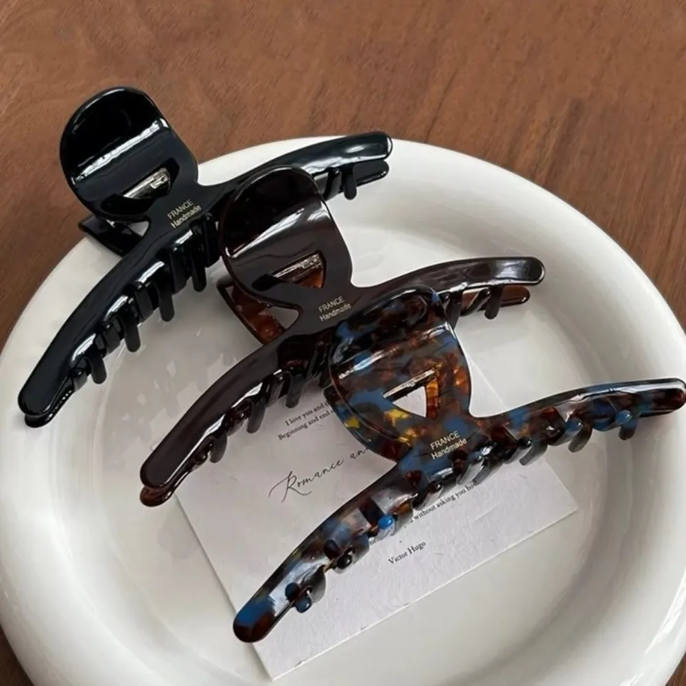 Gift High-End Acetic Acid Hair Claws Elegant Leopard French Big Barrettes Vintage Coffee Crab Hairpins Styling
Gift High-End Acetic Acid Hair Claws Elegant Leopard French Big Barrettes Vintage Coffee Crab Hairpins Styling