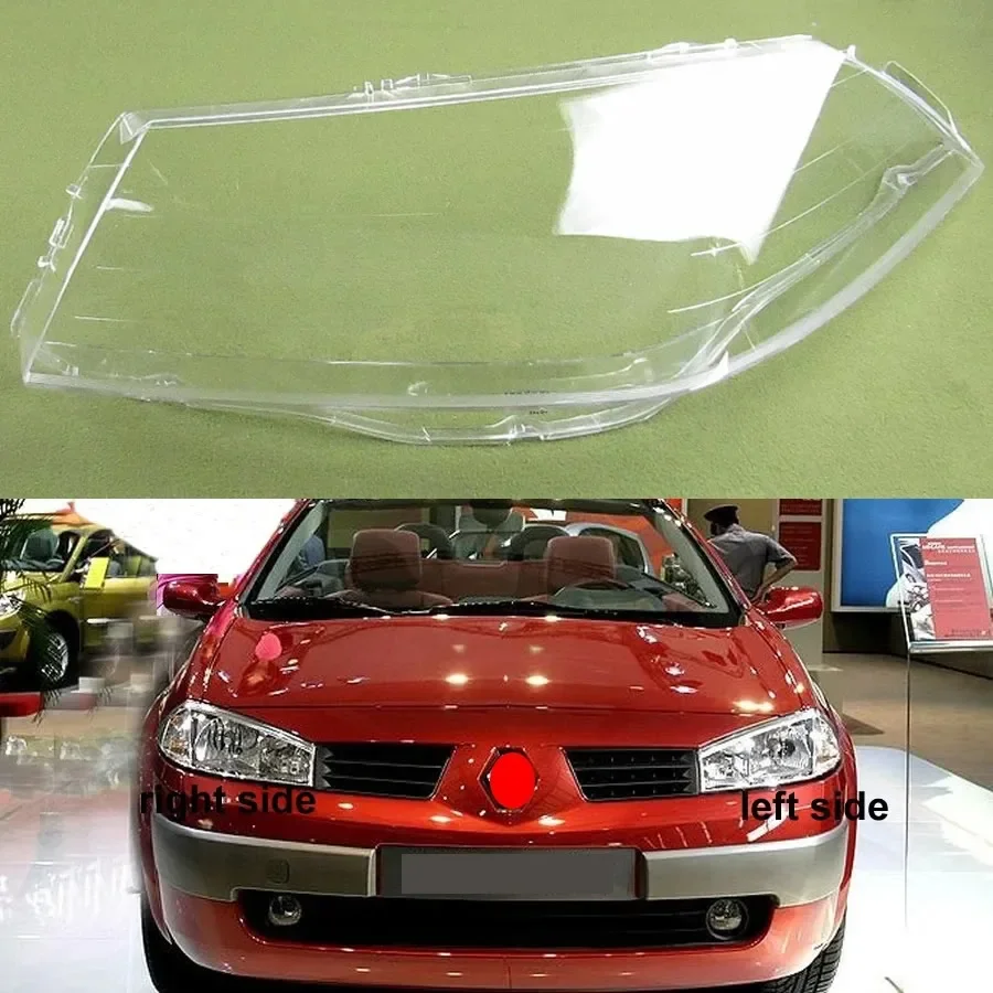 For Renault Megane 2006 2007 Headlight Cover Transparent Lampshade Lamp Case Headlamp Shell Plexiglass Replace Original Lens
For Renault Megane 2006 2007 Headlight Cover Transparent Lampshade Lamp Case Headlamp Shell Plexiglass Replace Original Lens