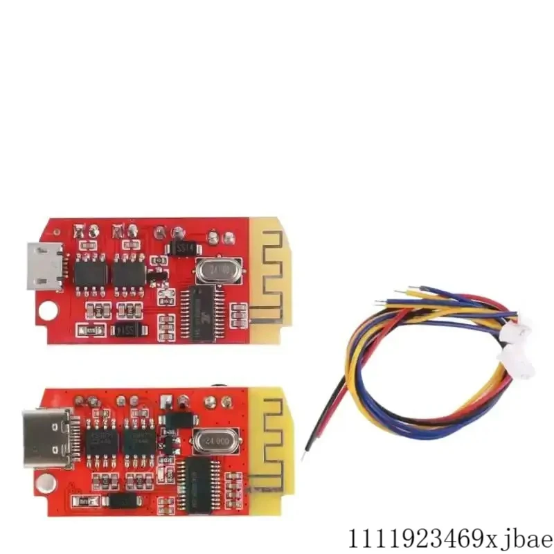 DC3.7-5V CT14 Miniature Stereo Bluetooth Amplifier Board 5W+5W Audio Module with USB/TYPE-C Interface Optional
DC3.7-5V CT14 Miniature Stereo Bluetooth Amplifier Board 5W+5W Audio Module with USB/TYPE-C Interface Optional