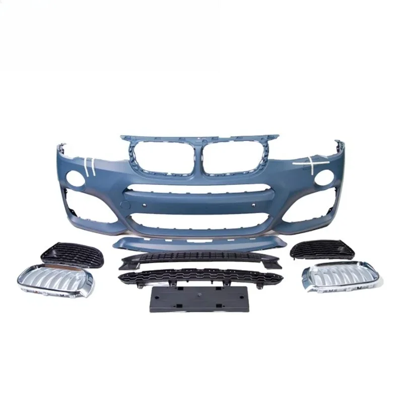 X3 F25 MT Style Body Kit PP Material 2014 Year- Car Bumper Over Fender Front Grille Full Set Auto Parts
X3 F25 MT Style Body Kit PP Material 2014 Year- Car Bumper Over Fender Front Grille Full Set Auto Parts