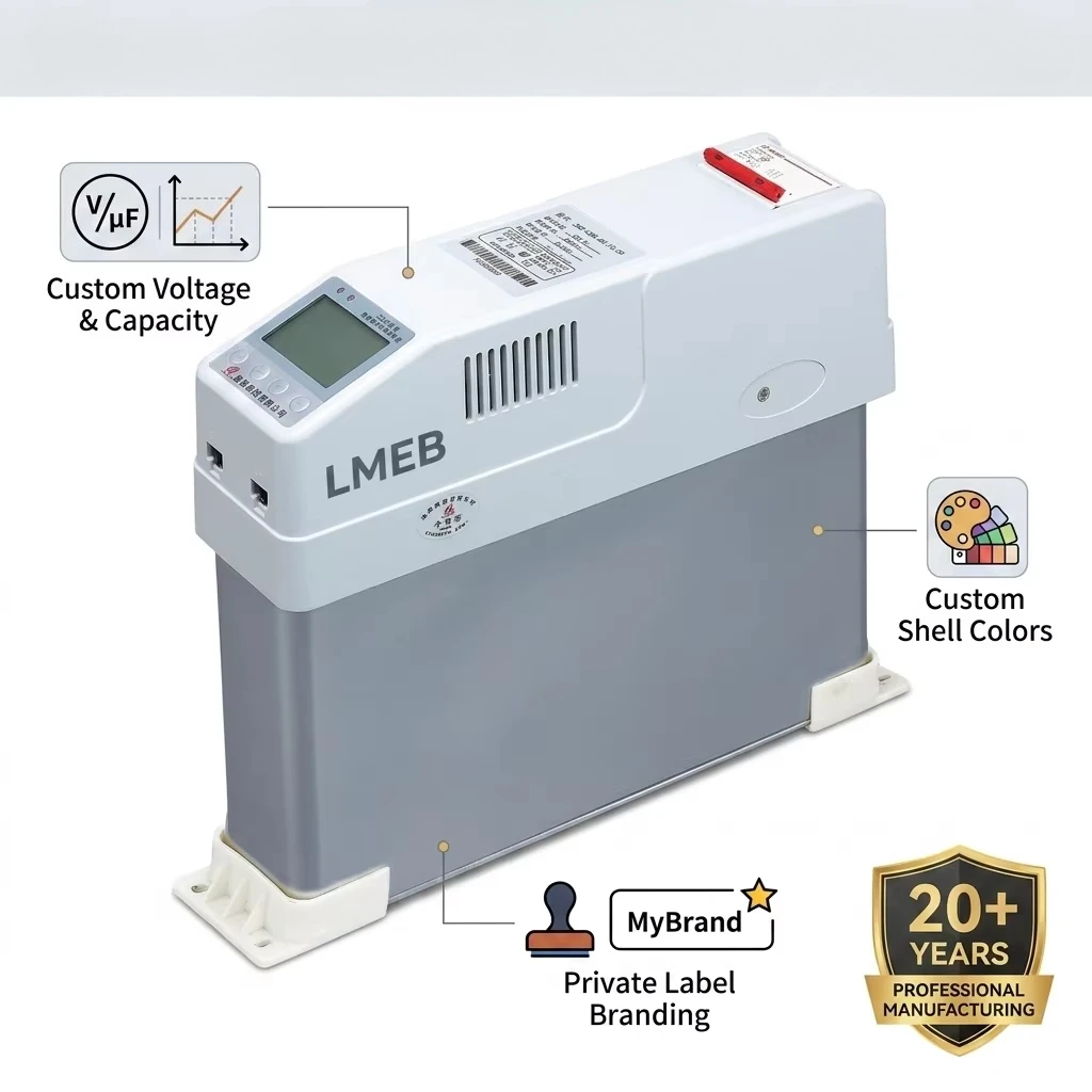 Intelligent Integrated Low-Voltage Shunt Power Capacitor Three-Phase Reactive Power Compensation Device Dedicated for
Intelligent Integrated Low-Voltage Shunt Power Capacitor Three-Phase Reactive Power Compensation Device Dedicated for