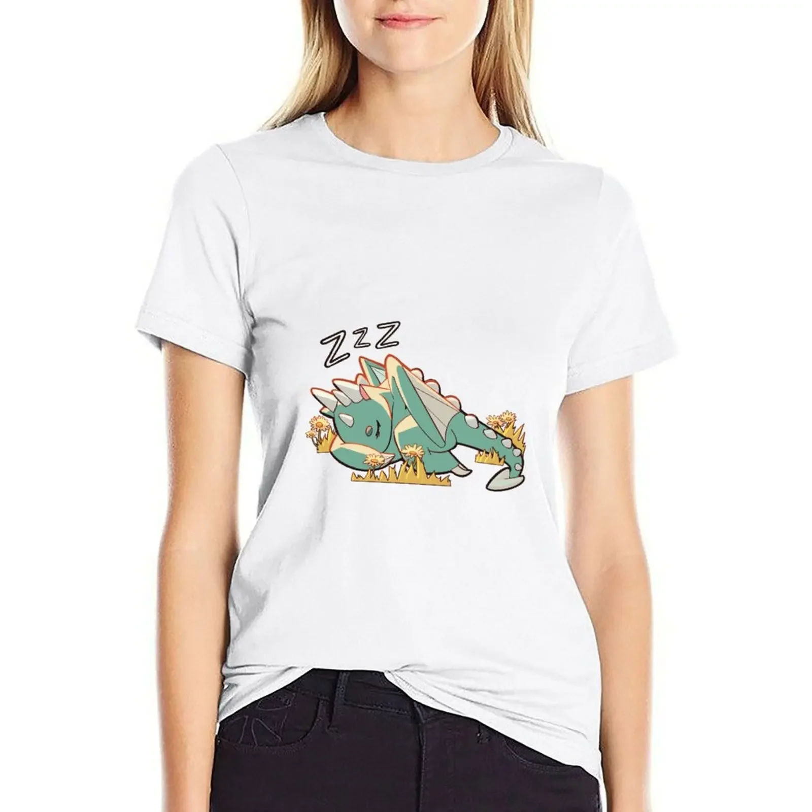 Sleeping Spark the Dragon- Detailed T-shirt summer clothes graphics lady clothes Woman clothing
Sleeping Spark the Dragon- Detailed T-shirt summer clothes graphics lady clothes Woman clothing