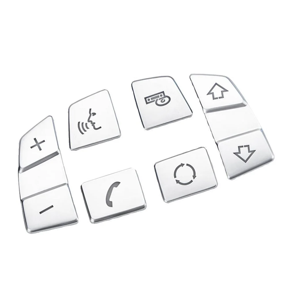 Button Trim Steering Wheel Trim ABS Silver Accessories For Vehicles Interior Replacement Parts Car Brand New High Quality
Button Trim Steering Wheel Trim ABS Silver Accessories For Vehicles Interior Replacement Parts Car Brand New High Quality