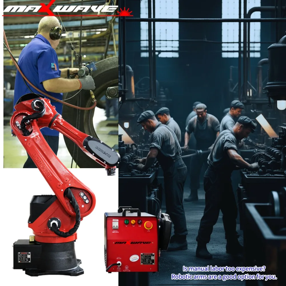 Maxwave 6 Axis Robotic Arm For Factory Automation Welding Cutting Material Handling Continuous Operation
Maxwave 6 Axis Robotic Arm For Factory Automation Welding Cutting Material Handling Continuous Operation