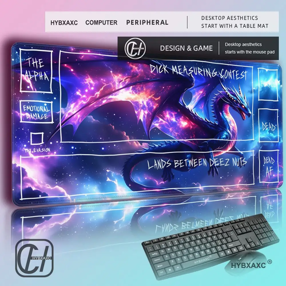 HYBXAXC Cosmic Dragon Desk Mat, Celestial Dragon Mousepad, Large Gaming Mouse Mat, Dark Fantasy Decor, Blue Purple Aesthetic
HYBXAXC Cosmic Dragon Desk Mat, Celestial Dragon Mousepad, Large Gaming Mouse Mat, Dark Fantasy Decor, Blue Purple Aesthetic