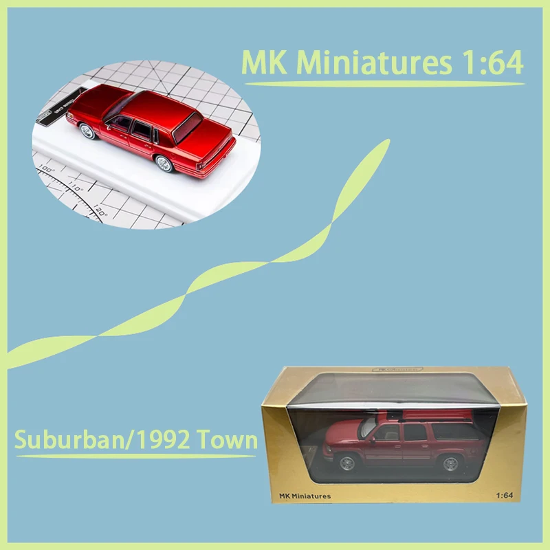 MK Miniatures 1:64 Scale Alloy Suburban/1992 Town Car Model Classics Adult Souvenir Gift Static Display
MK Miniatures 1:64 Scale Alloy Suburban/1992 Town Car Model Classics Adult Souvenir Gift Static Display