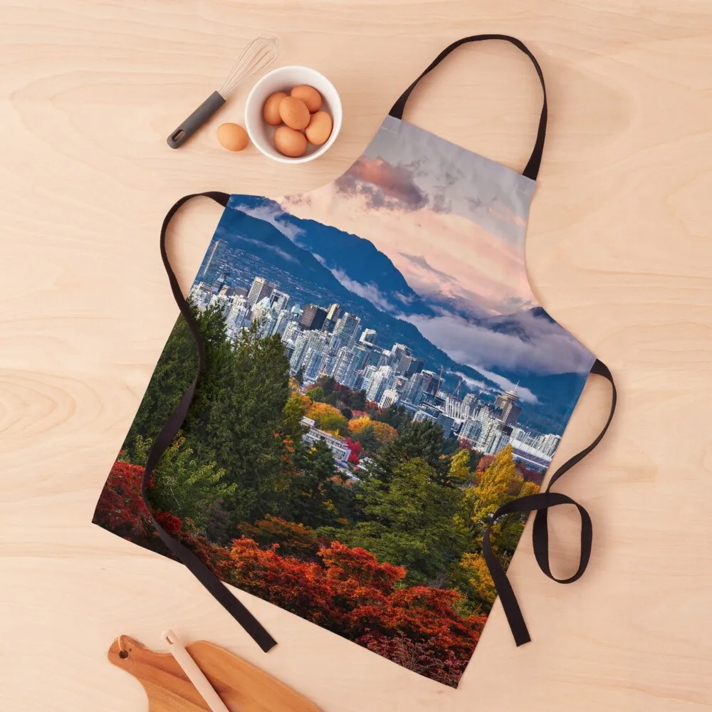 Vancouver, B.C. Autumn Skyline Apron Sexy Kitchen Novel Kitchen Accessories Apron
Vancouver, B.C. Autumn Skyline Apron Sexy Kitchen Novel Kitchen Accessories Apron
