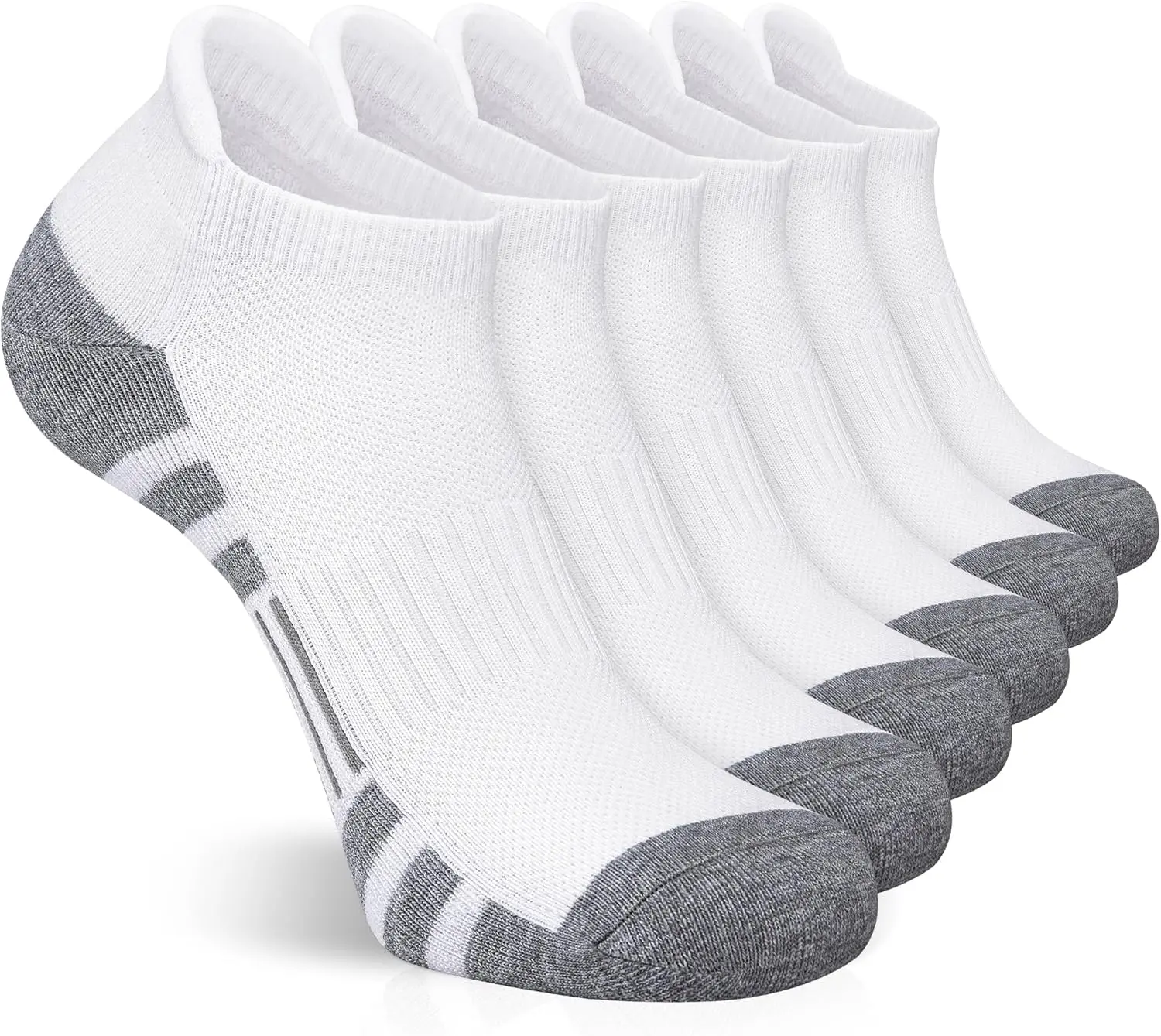 Ankle Athletic Running Socks Low Cut Sports Socks Breathable Cushioned Tab Socks for Men Women 6 Pairs
Ankle Athletic Running Socks Low Cut Sports Socks Breathable Cushioned Tab Socks for Men Women 6 Pairs