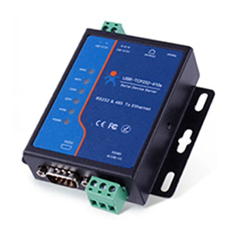 RS232 RS485 Serial To TCP/IP Ethernet преобразователь, последовательное устройство, Поддержка сервера Modbus RTU и TCP USR-TCP232-410S вилка
RS232 RS485 Serial To TCP/IP Ethernet преобразователь, последовательное устройство, Поддержка сервера Modbus RTU и TCP USR-TCP232-410S вилка