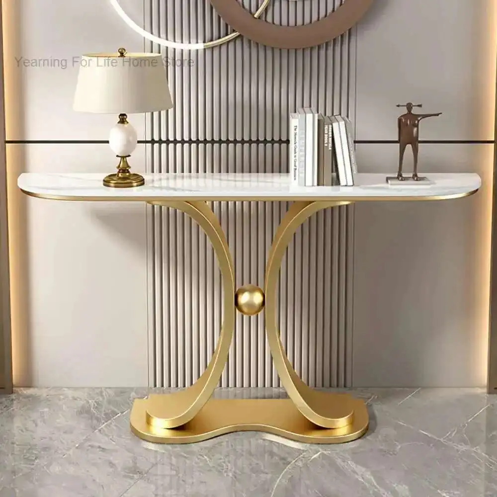 Modern Beauty Console Table Luxury Elegant Aesthetic Trendy Console Table Design Unique Wohnzimmer Tische Modern Furniture
Modern Beauty Console Table Luxury Elegant Aesthetic Trendy Console Table Design Unique Wohnzimmer Tische Modern Furniture