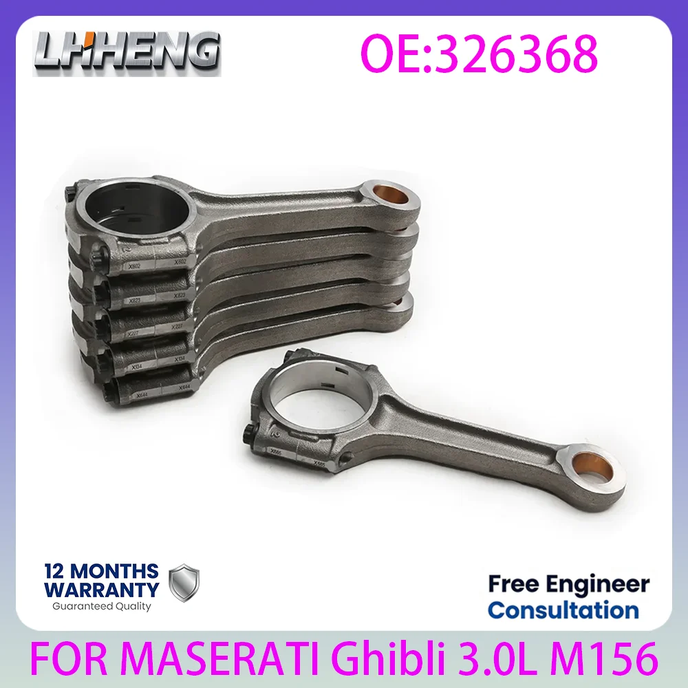 Engine connecting rod For MASERATI 3.0L 3.0 L T V6 GAS M156B M156C 326368 308768 2013-2019 LEVANTE M161 Ghibli M157 Quattroporte
Engine connecting rod For MASERATI 3.0L 3.0 L T V6 GAS M156B M156C 326368 308768 2013-2019 LEVANTE M161 Ghibli M157 Quattroporte