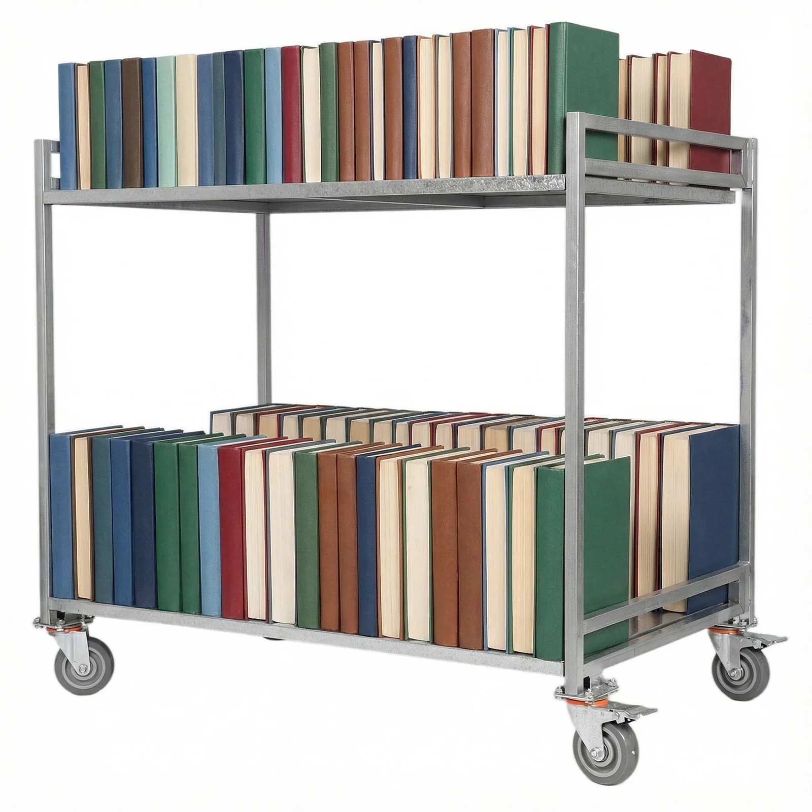 2-Shelf Utility/Service Cart Commercial Grade Metal Cart with Wheels 660lbs Capacity with Handle for Groceries Warehouse
2-Shelf Utility/Service Cart Commercial Grade Metal Cart with Wheels 660lbs Capacity with Handle for Groceries Warehouse
