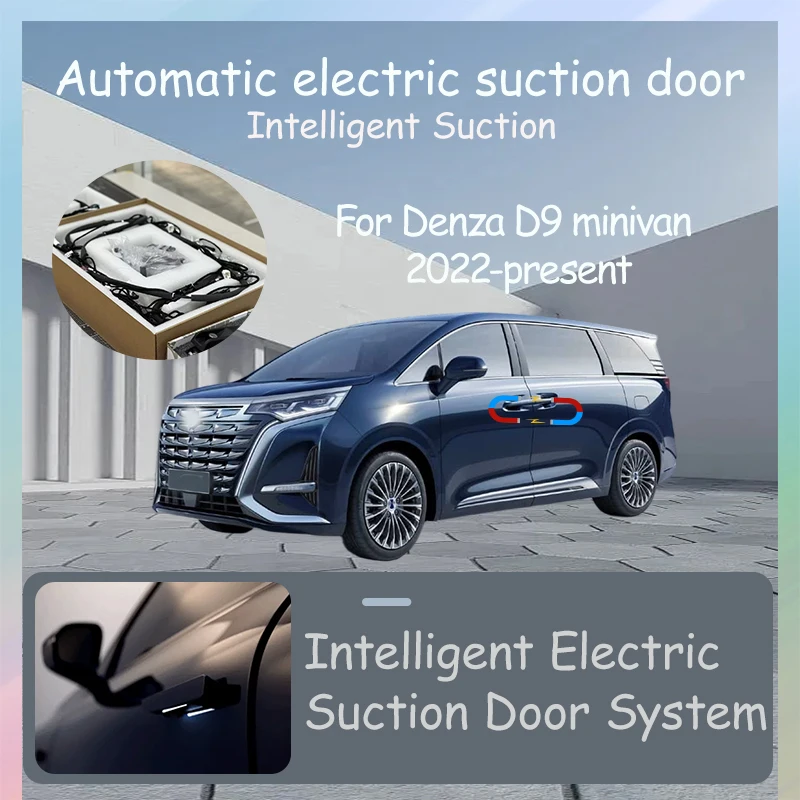 Intelligent Electric Suction Door Electric Door Auto Suction Car Tuning Accessories For Denza D9 minivan 2022-present
Intelligent Electric Suction Door Electric Door Auto Suction Car Tuning Accessories For Denza D9 minivan 2022-present