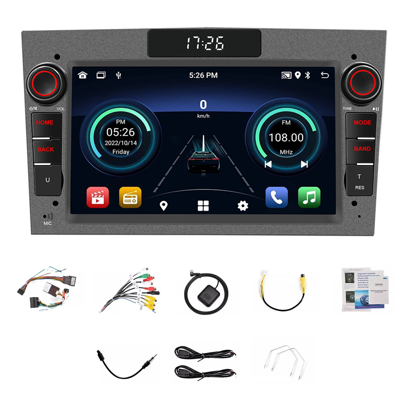 2 DIN 7 "автомобильный радиоприемник, мультимедийный видеоплеер для Opel Zafira B Corsa C D A stra H Vivaro Vectra C Carplay Android GPS WIFI
2 DIN 7 "автомобильный радиоприемник, мультимедийный видеоплеер для Opel Zafira B Corsa C D A stra H Vivaro Vectra C Carplay Android GPS WIFI