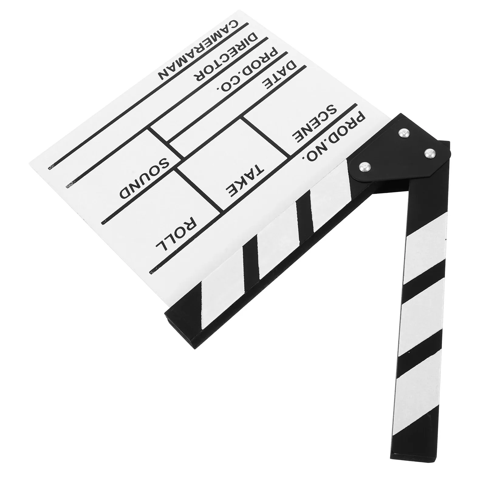 Wooden Clapper Board 20x20cm White Film for Movie Making Photography Props Filmmaking Equipment Kids Adults
Wooden Clapper Board 20x20cm White Film for Movie Making Photography Props Filmmaking Equipment Kids Adults