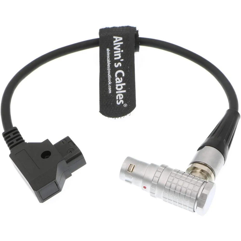 Alvin's Cables Power Cable for ARRI Alexa Mini 8 Pin Female Right Angle to D-Tap Male Cable
Alvin's Cables Power Cable for ARRI Alexa Mini 8 Pin Female Right Angle to D-Tap Male Cable