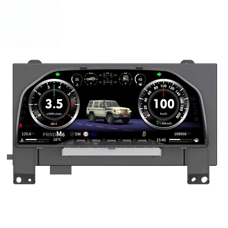 Auto Digital Speedometer for LC70, LC75, LC76, LC79 2007-2024 Car Cluster Dashboard
Auto Digital Speedometer for LC70, LC75, LC76, LC79 2007-2024 Car Cluster Dashboard