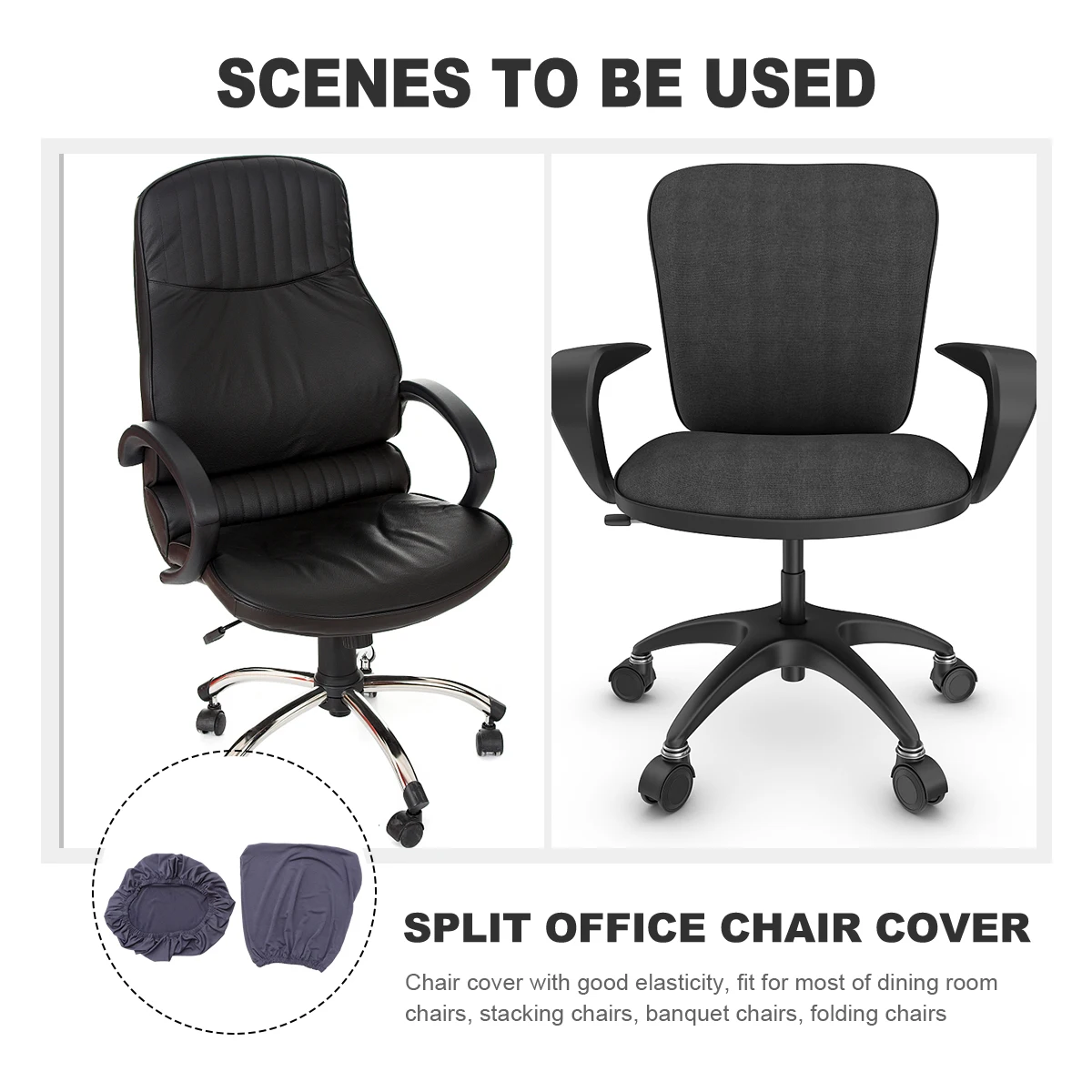 Elastic Chair Cover Stretchy Fabric Simple Protector for Dining Banquet Chairs Reusable Seat Cover Office Chair Case
Elastic Chair Cover Stretchy Fabric Simple Protector for Dining Banquet Chairs Reusable Seat Cover Office Chair Case