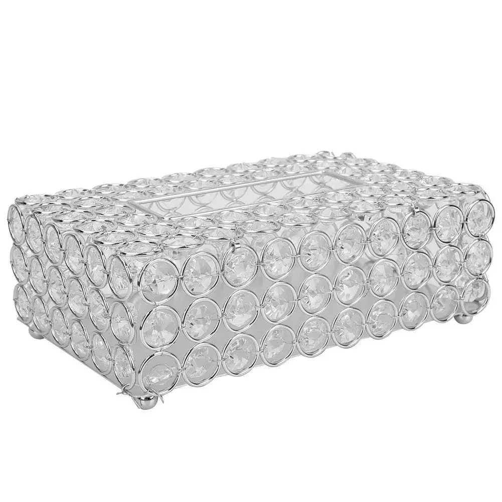 Stylish Elegant Crystal Tissue Box Cover Decorative Organizer for Bathroom Living Room Home Decor Storage Holder
Stylish Elegant Crystal Tissue Box Cover Decorative Organizer for Bathroom Living Room Home Decor Storage Holder