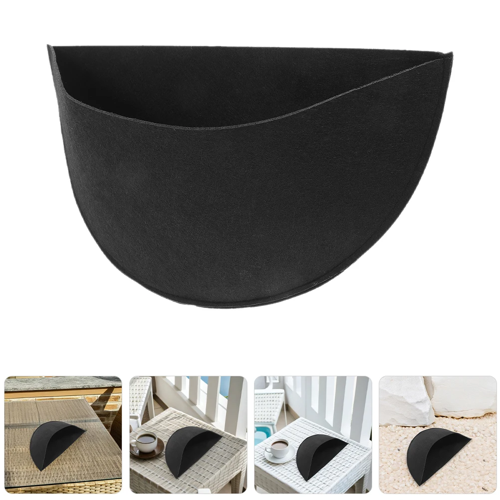3 Pcs Black Felt Hanging Basket Liners Half Round Reusable Fabric Planter Water Absorption Garden Coconut Wall
3 Pcs Black Felt Hanging Basket Liners Half Round Reusable Fabric Planter Water Absorption Garden Coconut Wall