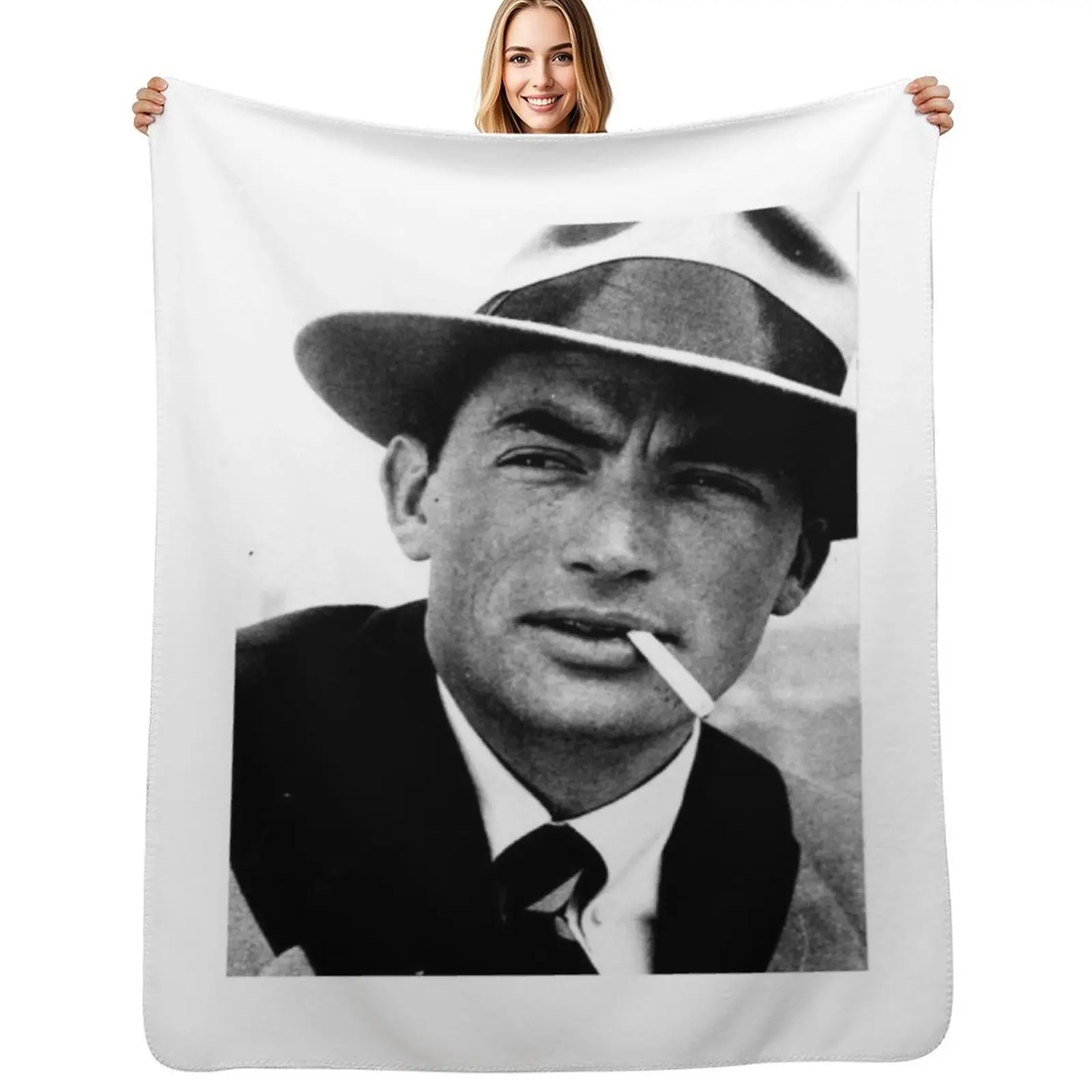 Gregory peck Throw Blanket Wrinkle Resistant Lightweight Blanket
Gregory peck Throw Blanket Wrinkle Resistant Lightweight Blanket