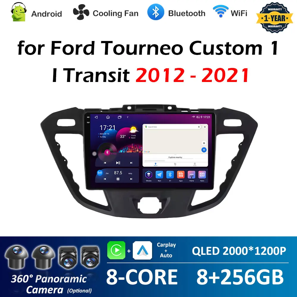 Для Ford Tourneo Custom 1 I Transit 2012 2013 2014 2015-2021 Автомобильный видеорадио Mylrimedia Player Bluetooth QLED IPS Экран WIFI
Для Ford Tourneo Custom 1 I Transit 2012 2013 2014 2015-2021 Автомобильный видеорадио Mylrimedia Player Bluetooth QLED IPS Экран WIFI