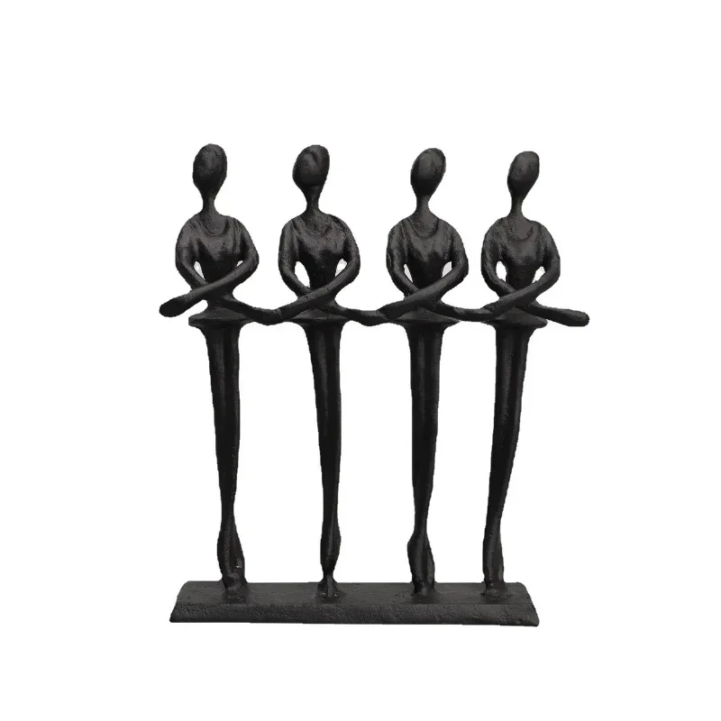 ~Iron Black Four-Person Dancing Decoration Model Room Sales Department Bedroom Study Living Room Restaurant Desktop Ornament
~Iron Black Four-Person Dancing Decoration Model Room Sales Department Bedroom Study Living Room Restaurant Desktop Ornament