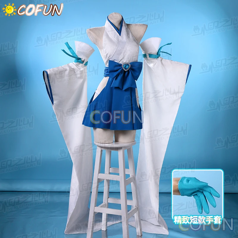 COFUN The Verglas Maiden Cosplay Costume Anime Gushing Over Magical Girls Costume Lovely Outfit Party Role Play Clothing New
COFUN The Verglas Maiden Cosplay Costume Anime Gushing Over Magical Girls Costume Lovely Outfit Party Role Play Clothing New