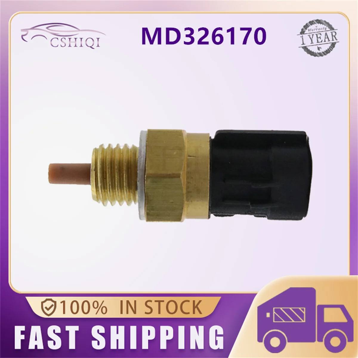 MD326170 Water Temperature Sensor E1T25972 1365056B00 For Mitsubishi L200 Triton Pajero Sport Lancer 4D56 4M41 Auto Accessories
MD326170 Water Temperature Sensor E1T25972 1365056B00 For Mitsubishi L200 Triton Pajero Sport Lancer 4D56 4M41 Auto Accessories