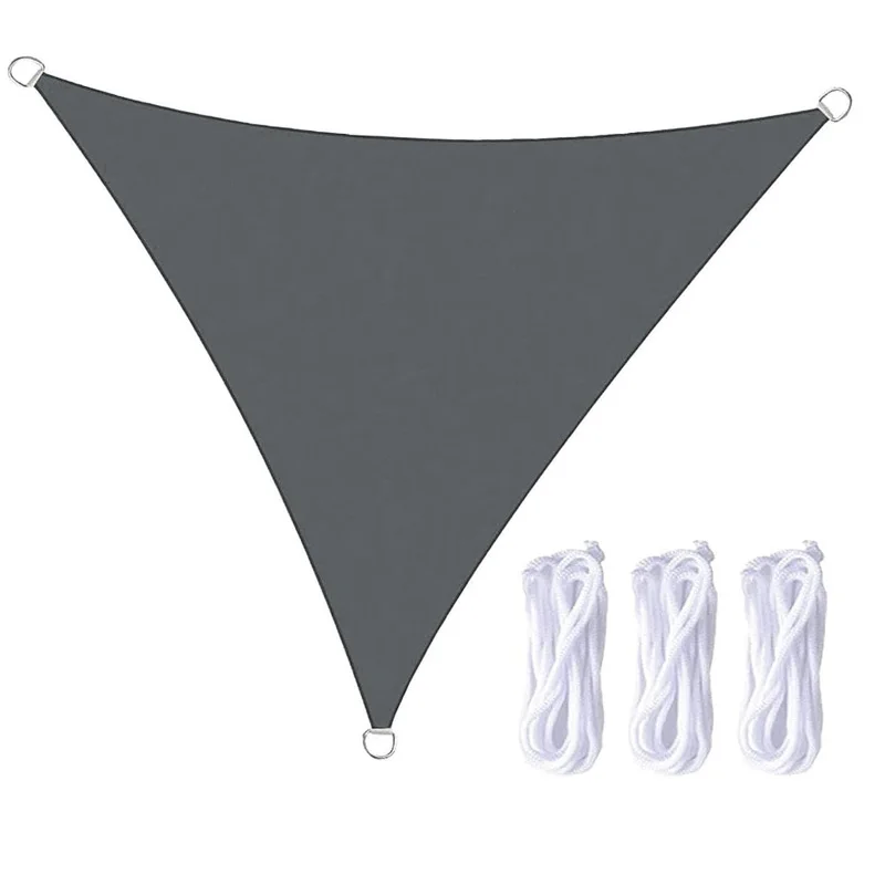 Triangle sunshade sail waterproof and UV resistant sunshade canopy suitable for outdoor terraces, gardens, swimming pools
Triangle sunshade sail waterproof and UV resistant sunshade canopy suitable for outdoor terraces, gardens, swimming pools